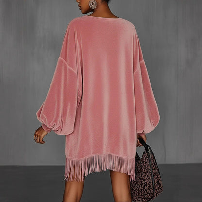 Triplechic™ Tassel Pocket Dress