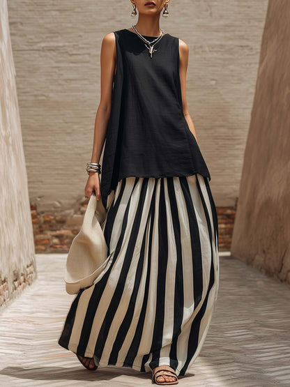 Triplechic™ StripeFlow Resort Set