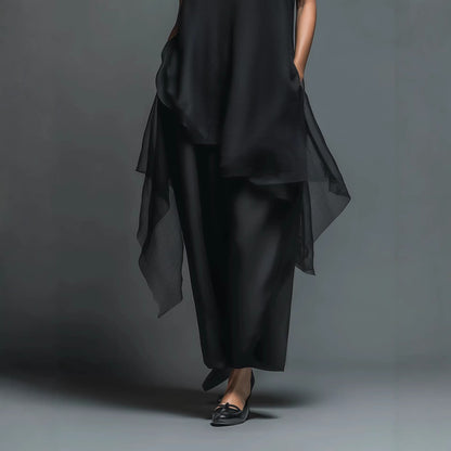 Triplechic™ AsymContour Chiffon Set