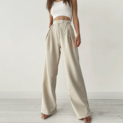 Triplechic™ Commuter Wide-Leg Mopping Trousers