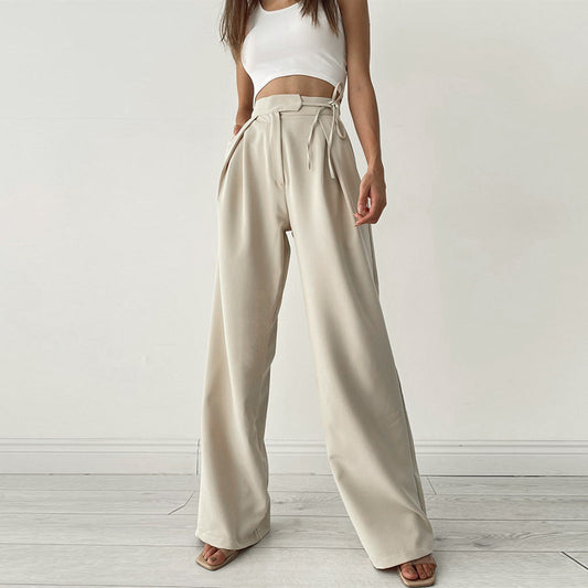 Triplechic™ Commuter Wide-Leg Mopping Trousers