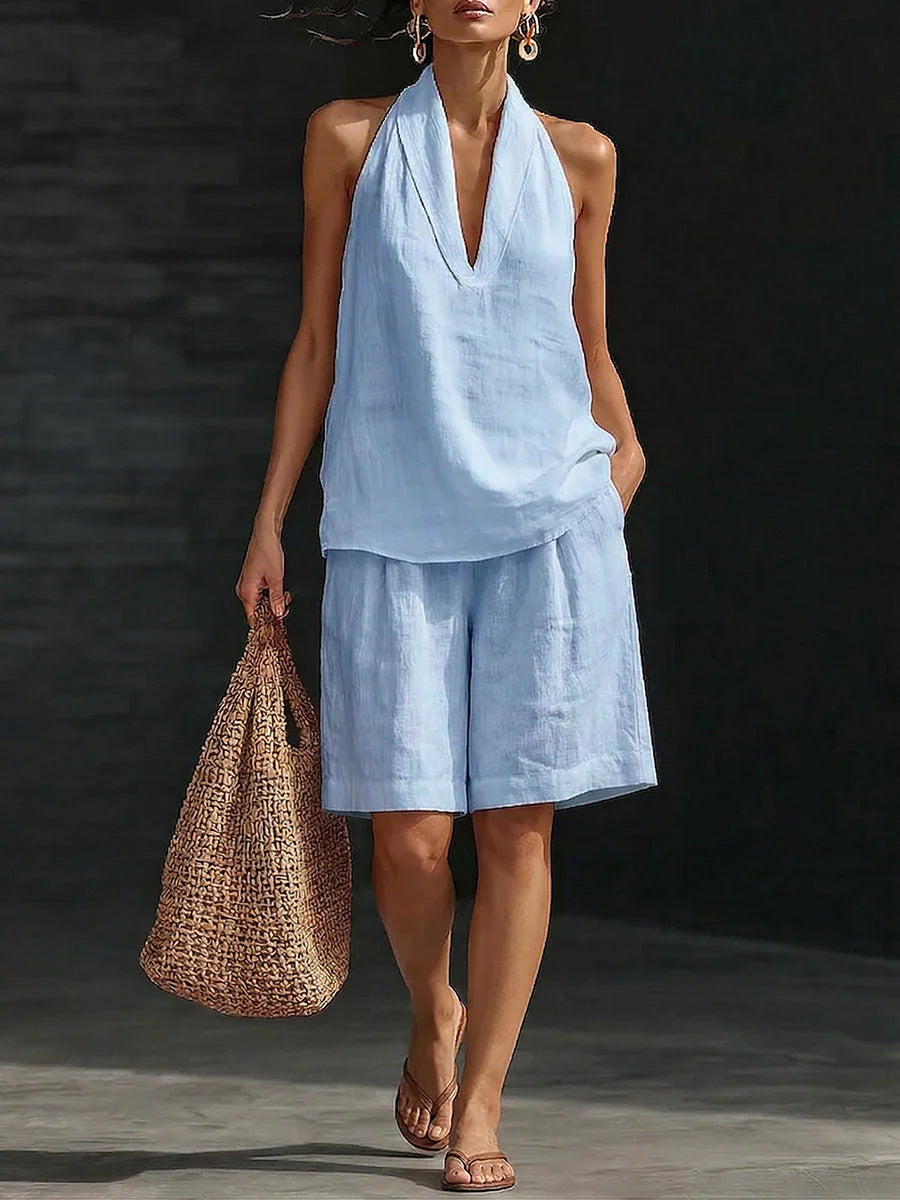 Triplechic™ LinenEase Vest Set