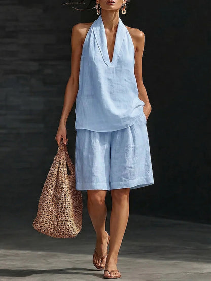 Triplechic™ LinenEase Vest Set