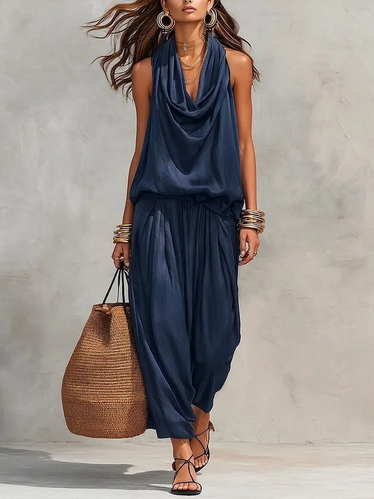 Triplechic™ DrapedLuxe Two-Piece Set