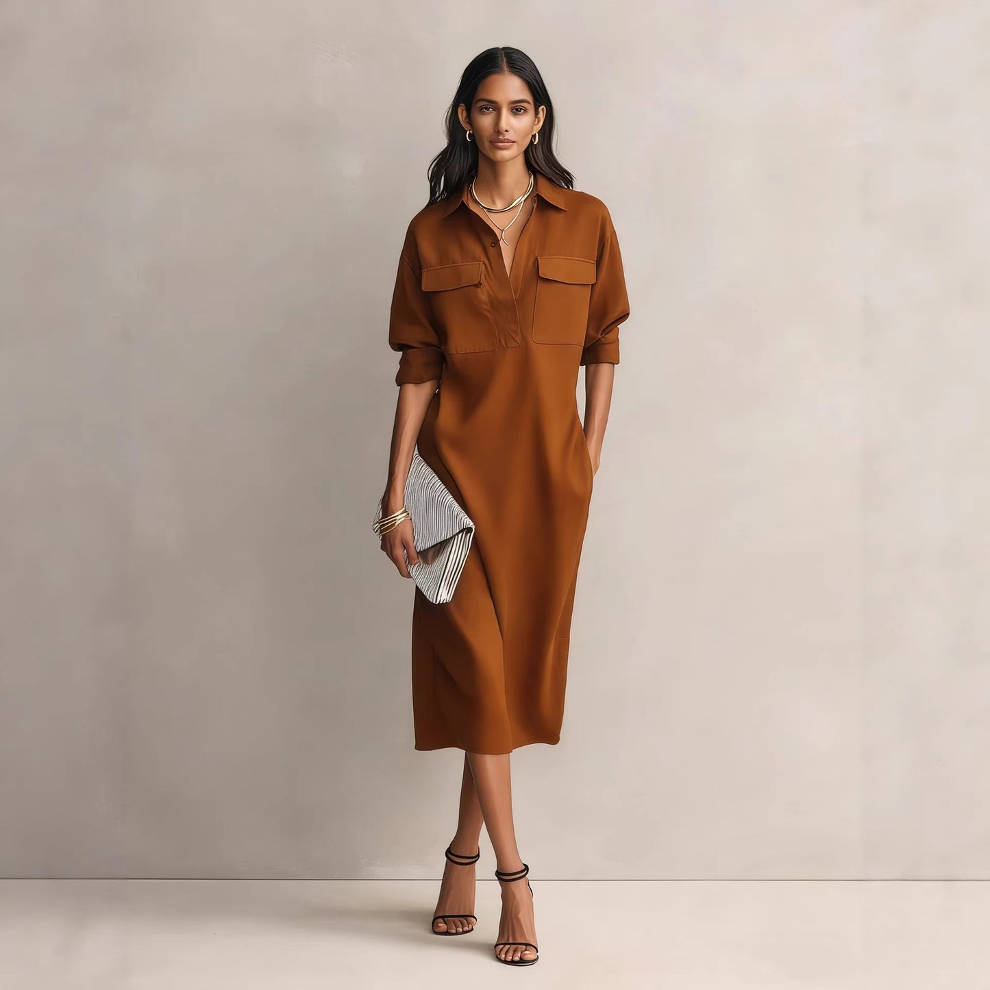 Triplechic™ ParisContour Shirt Dress