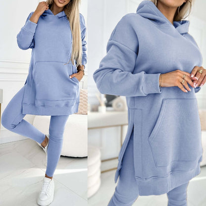 Triplechic ™ Hoodie and Lined Leggings Two-Piece Set
Regular price