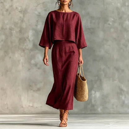 Triplechic™ HighEase Flow Skirt Set