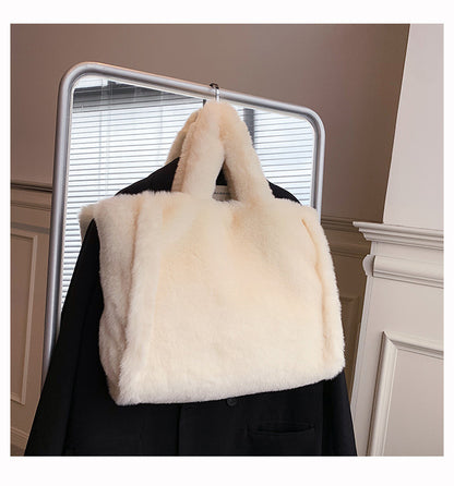 Fluffy Hand Bag For Women