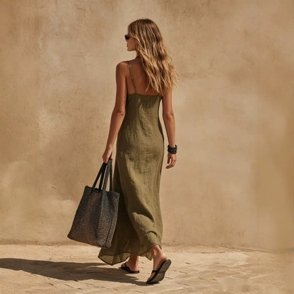 Triplechic™ MinimalFlow Slip Dress