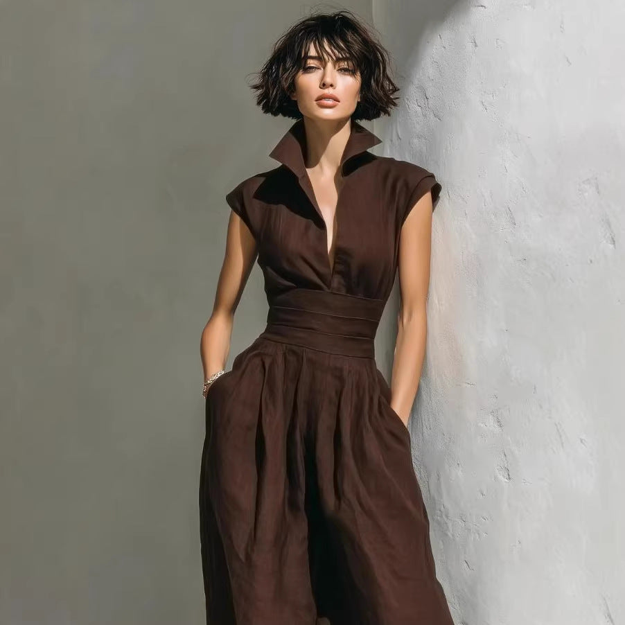 Triplechic™ PleatContour Jumpsuit