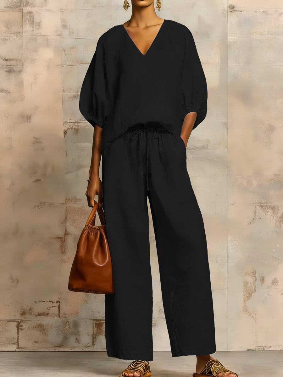 Triplechic™ VEase Flow Wide-Leg Set