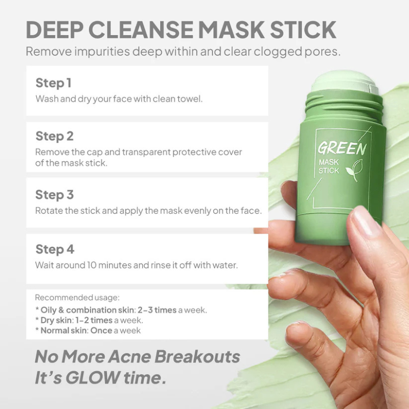 Triplechic™ Green Tea Deep Cleanse Mask