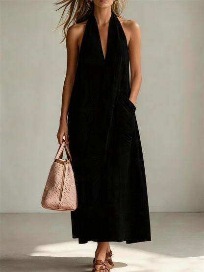 Triplechic™ HalterV Flow Dress