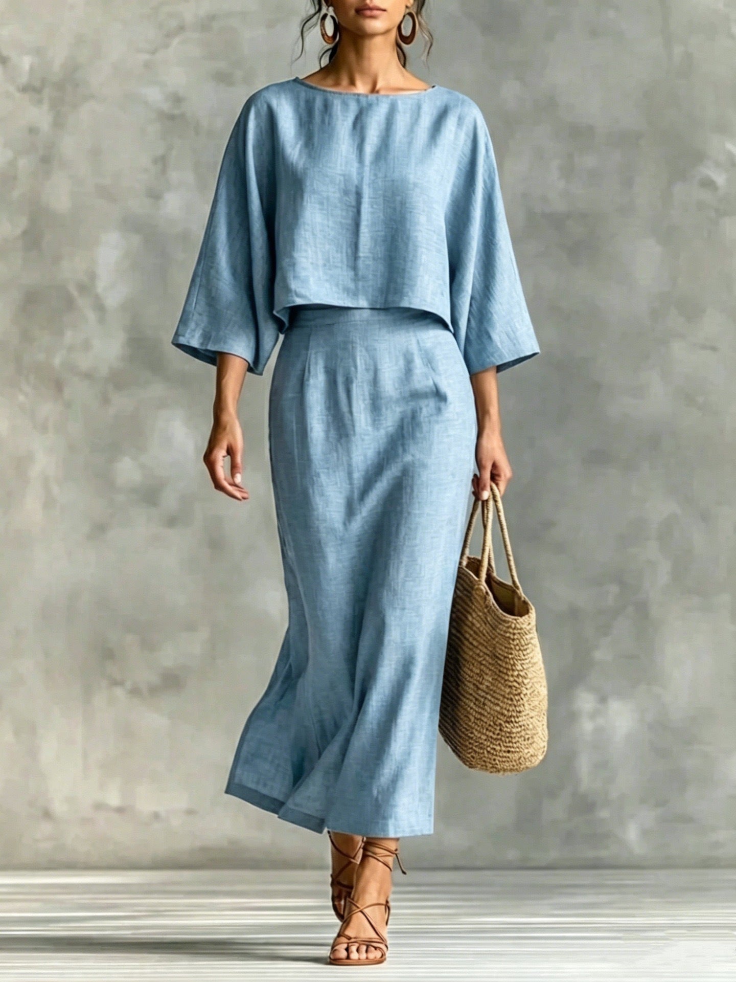 Triplechic™ HighEase Flow Skirt Set
