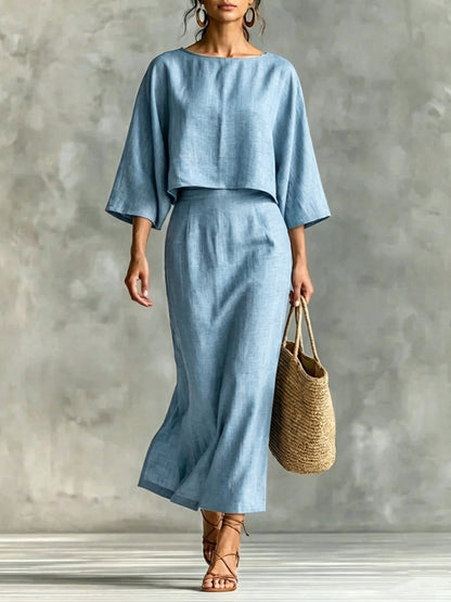 Triplechic™ HighEase Flow Skirt Set