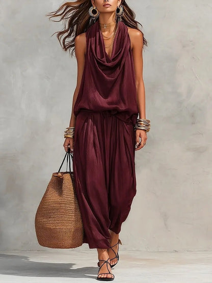 Triplechic™ DrapedLuxe Two-Piece Set