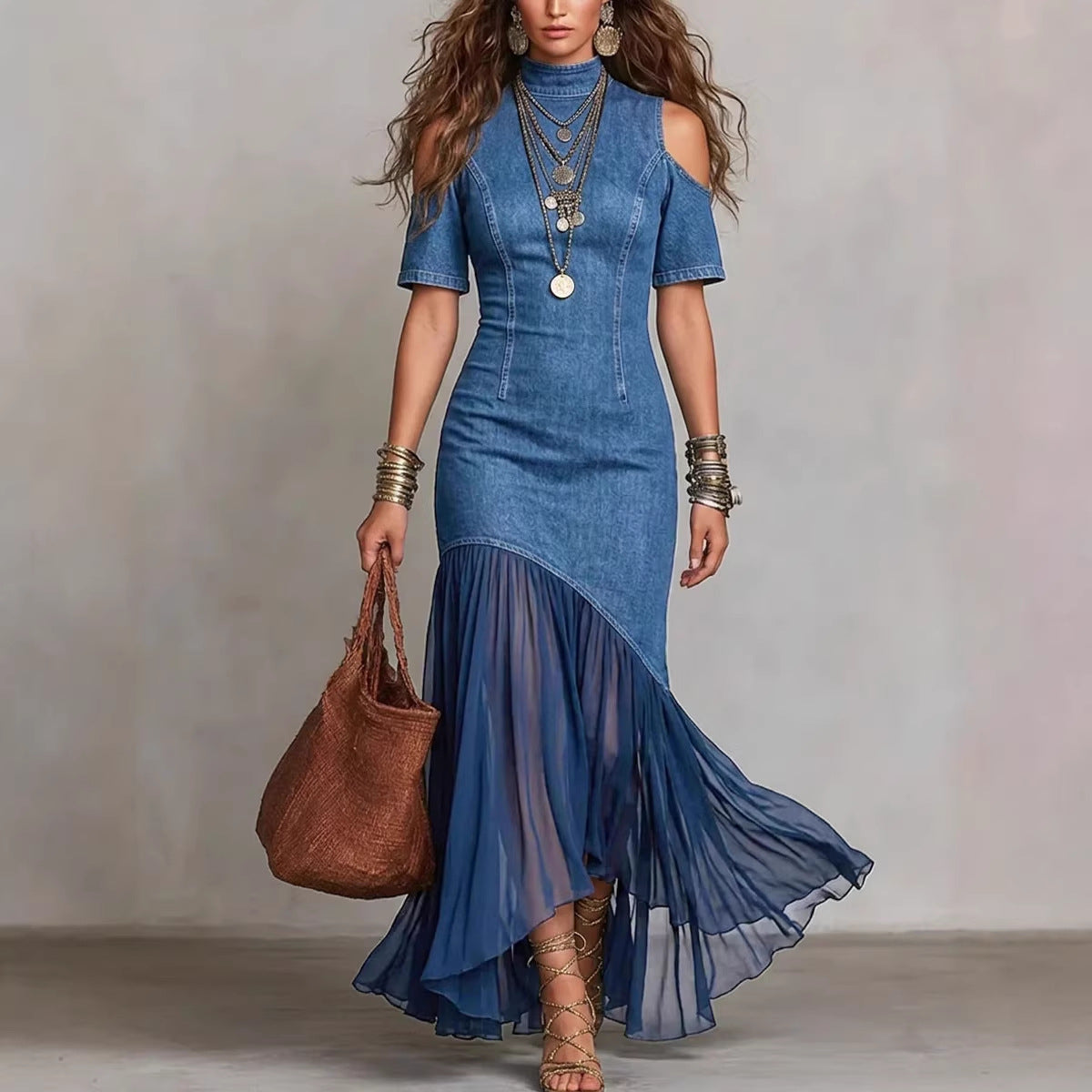 Triplechic™ OffMesh Contour Dress