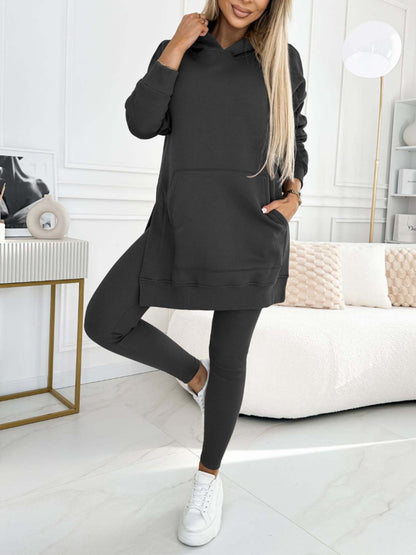 Triplechic ™ Hoodie and Lined Leggings Two-Piece Set
Regular price