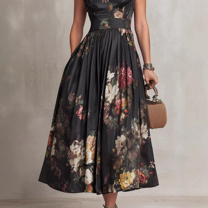 Triplechic™ PrintContour Sleeveless Dress