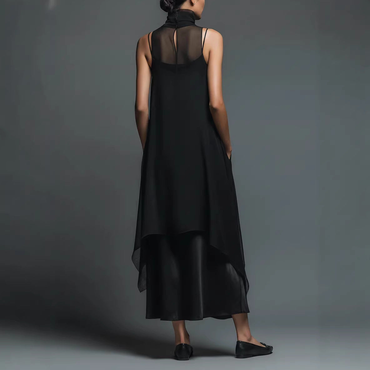 Triplechic™ AsymContour Chiffon Set