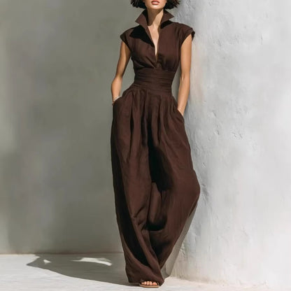 Triplechic™ PleatContour Jumpsuit
