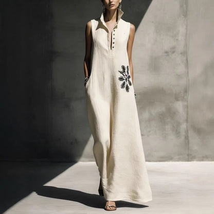 Triplechic™ PrintPocket Mandarin Dress