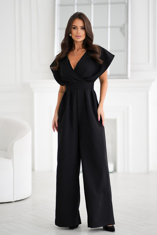 Triplechic™ V-Cinched Jumpsuit