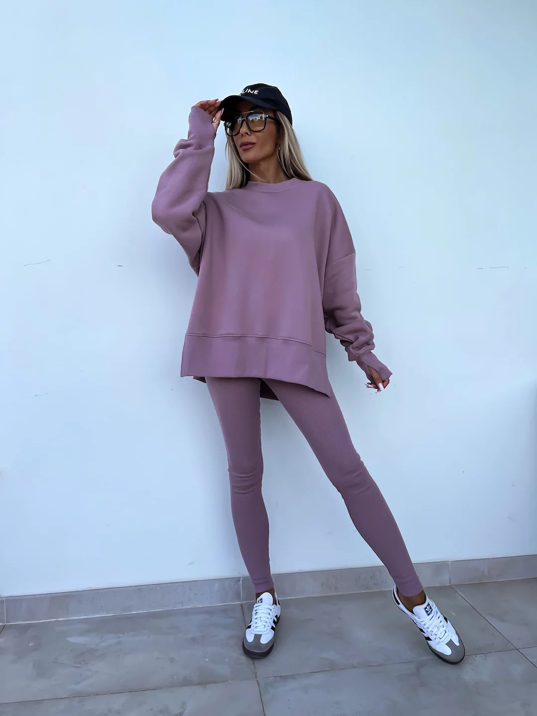 Triplechic ™ Casual Women Sweatshirt Leggings Set