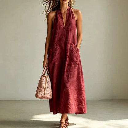 Triplechic™ HalterV Flow Dress