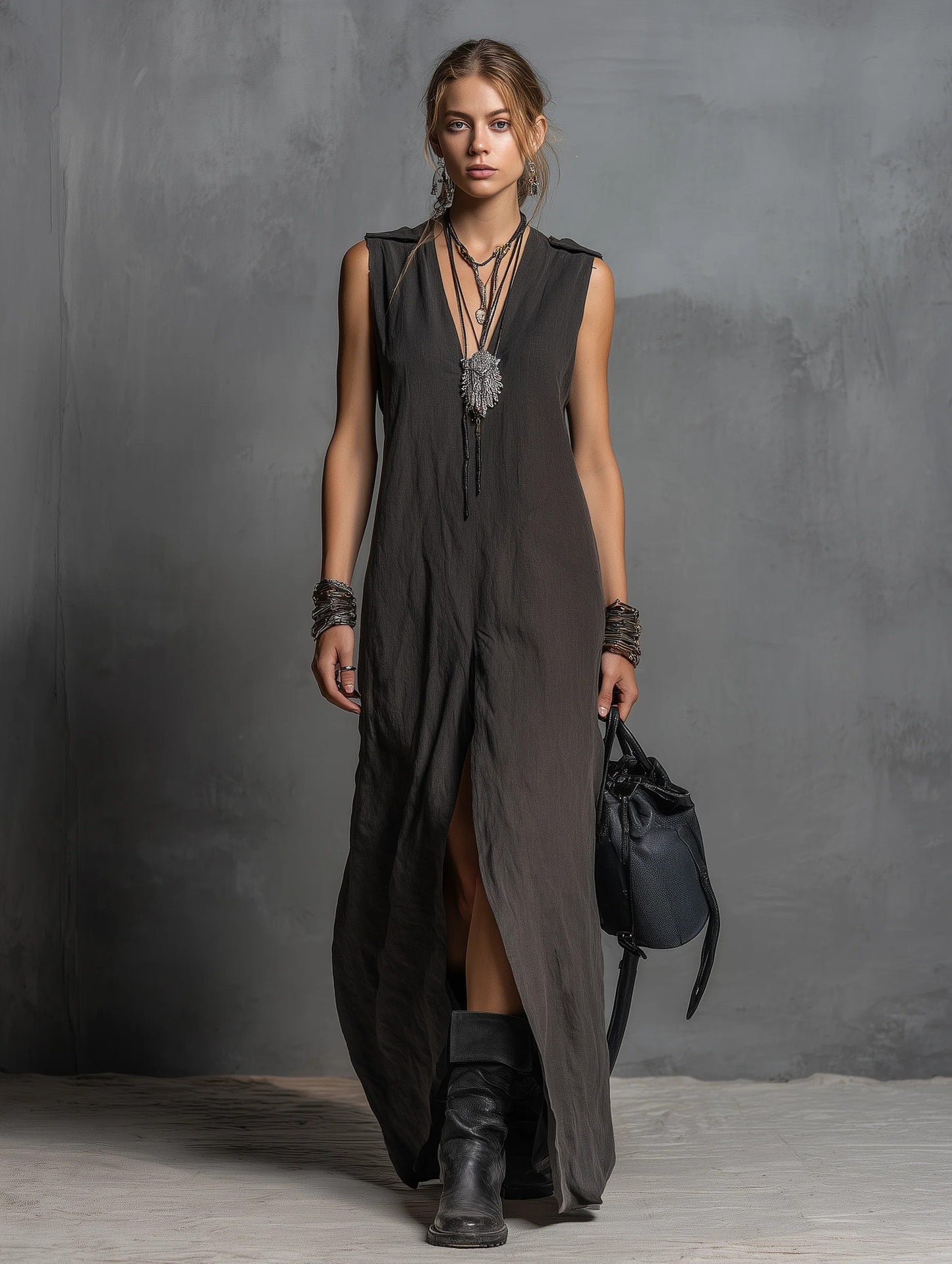 Triplechic™ VEase Sculpt Slit Dress