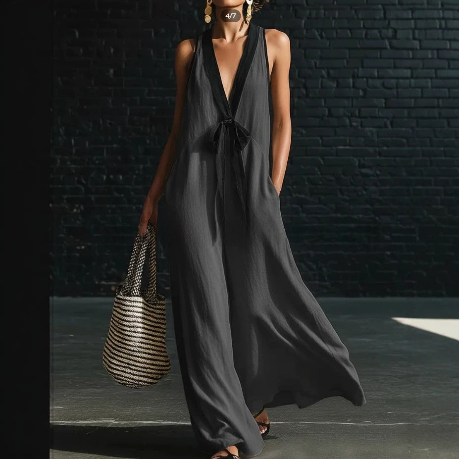 Triplechic™ TieContour Maxi Dress