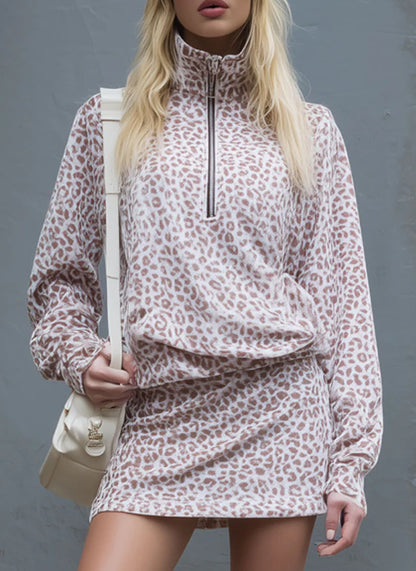 Triplechic™ LeopardVelour Set