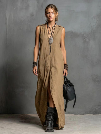 Triplechic™ VEase Sculpt Slit Dress