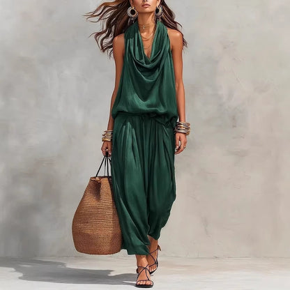 Triplechic™ DrapedLuxe Two-Piece Set