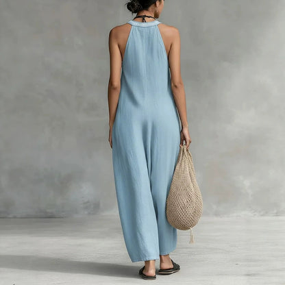 Triplechic™ VContour Halter Jumpsuit