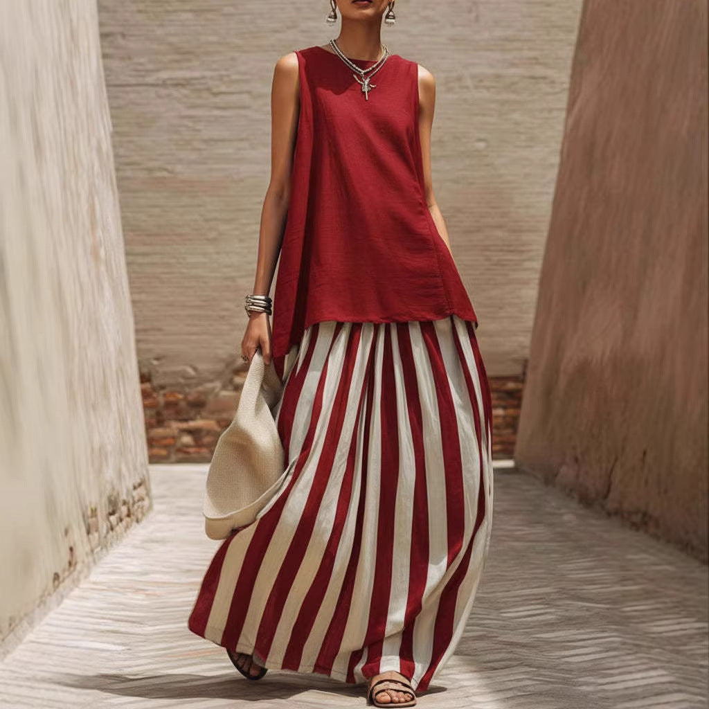 Triplechic™ StripeFlow Resort Set