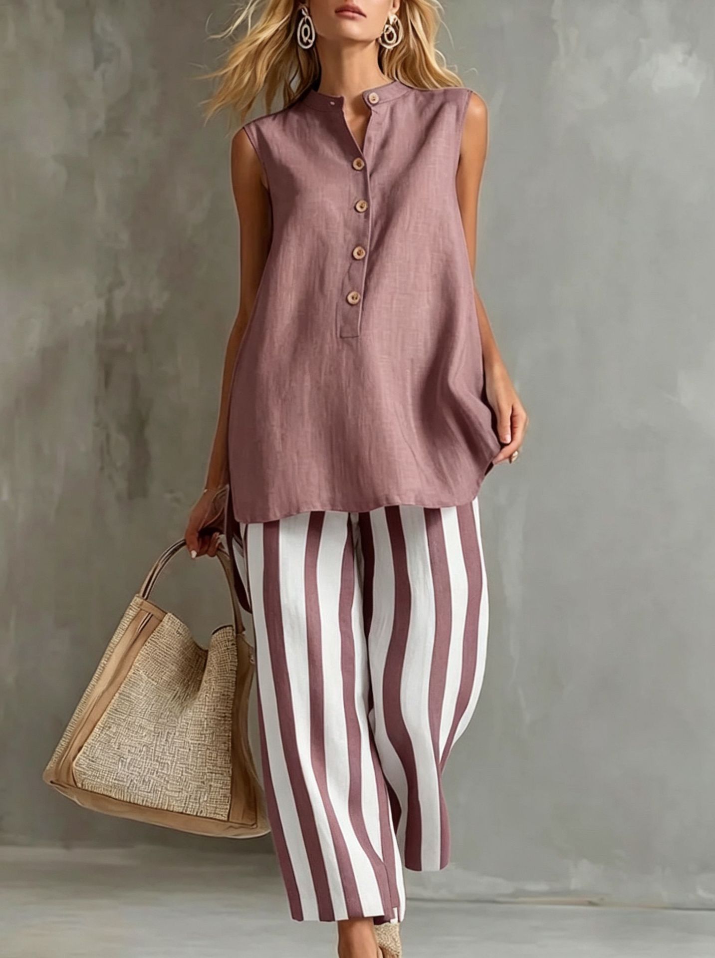 Triplechic™ StripeFlow Wide Set