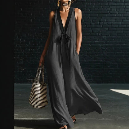 Triplechic™ TieContour Maxi Dress