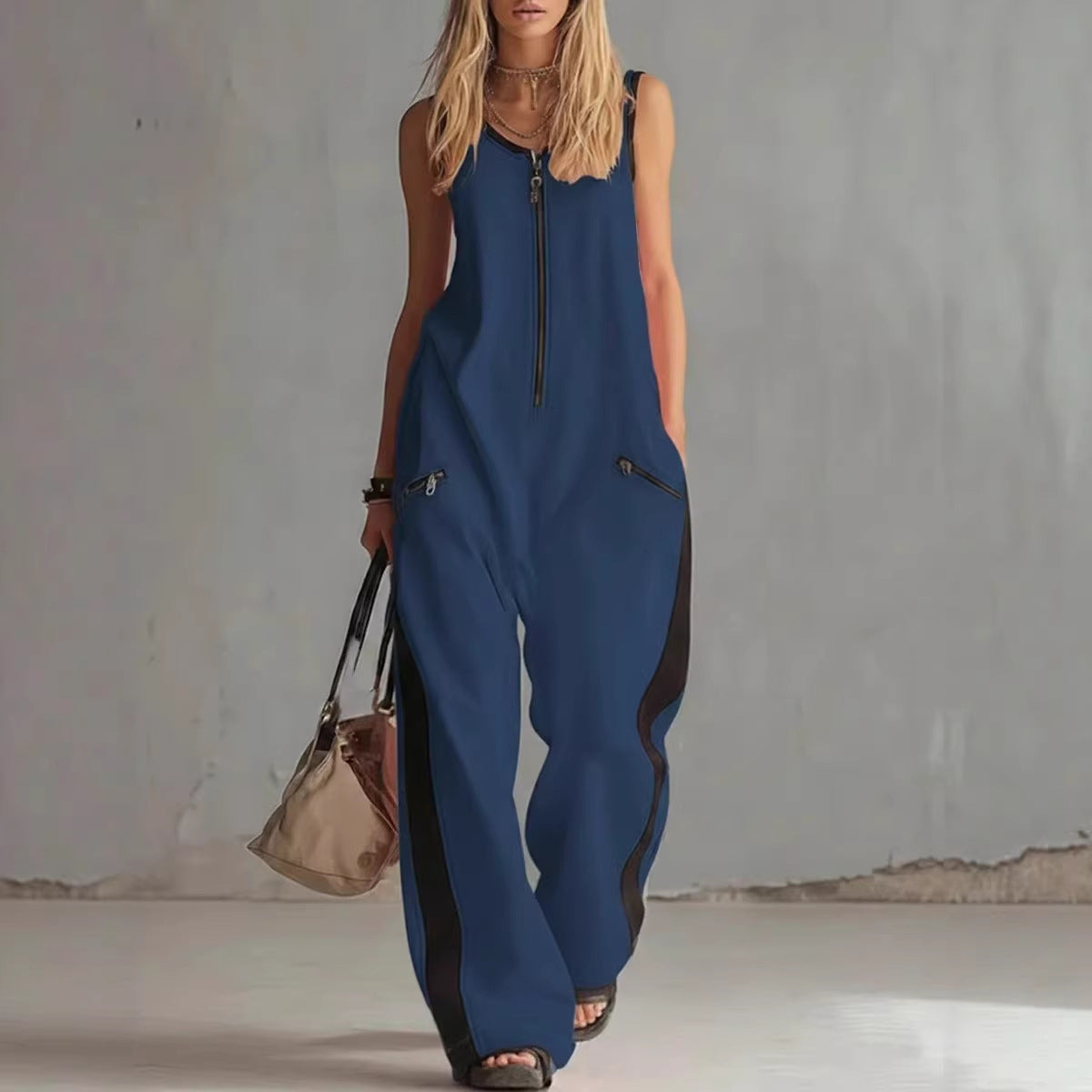 Triplechic™ ZipEase Wide Jumpsuit