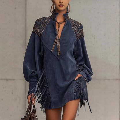 Triplechic™ TasselÉlan Dress
