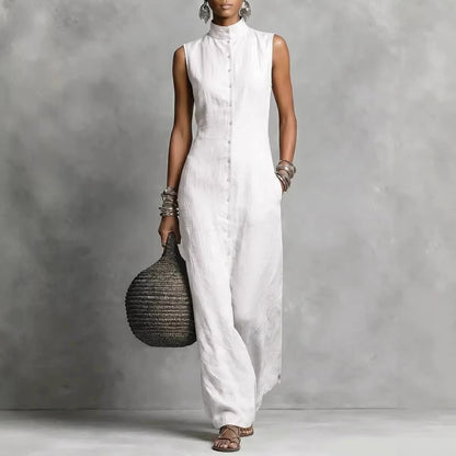 Triplechic™ StandContour Sleeveless Jumpsuit
