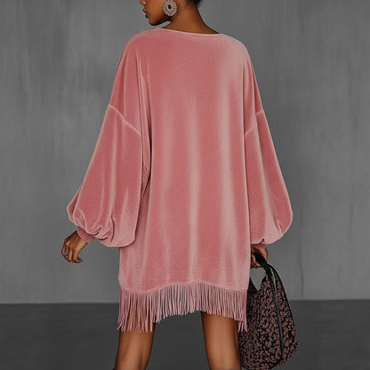 Triplechic™ Tassel Pocket Dress