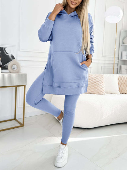 Triplechic ™ Hoodie and Lined Leggings Two-Piece Set
Regular price