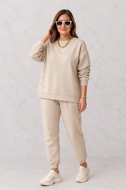 Triplechic™ MetalEase Buttoned Lounge Set