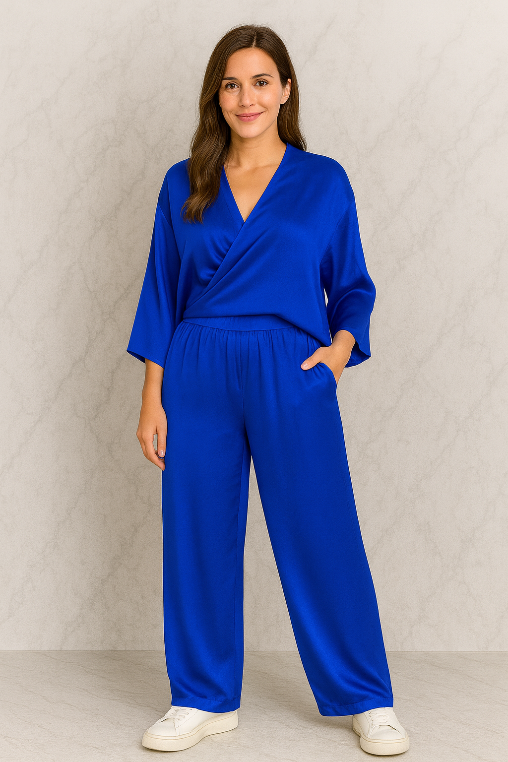 Triplechic™ Satin Grace Two-Piece Set