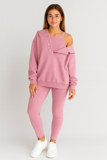 Triplechic™ 3-Piece Hoodie Set