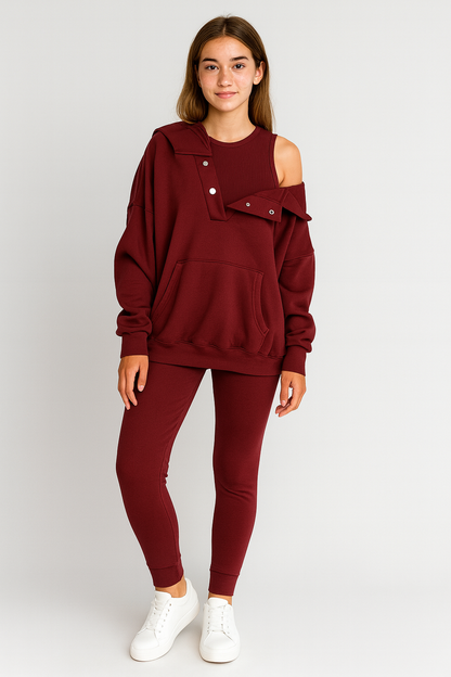 Triplechic™ 3-Piece Hoodie Set