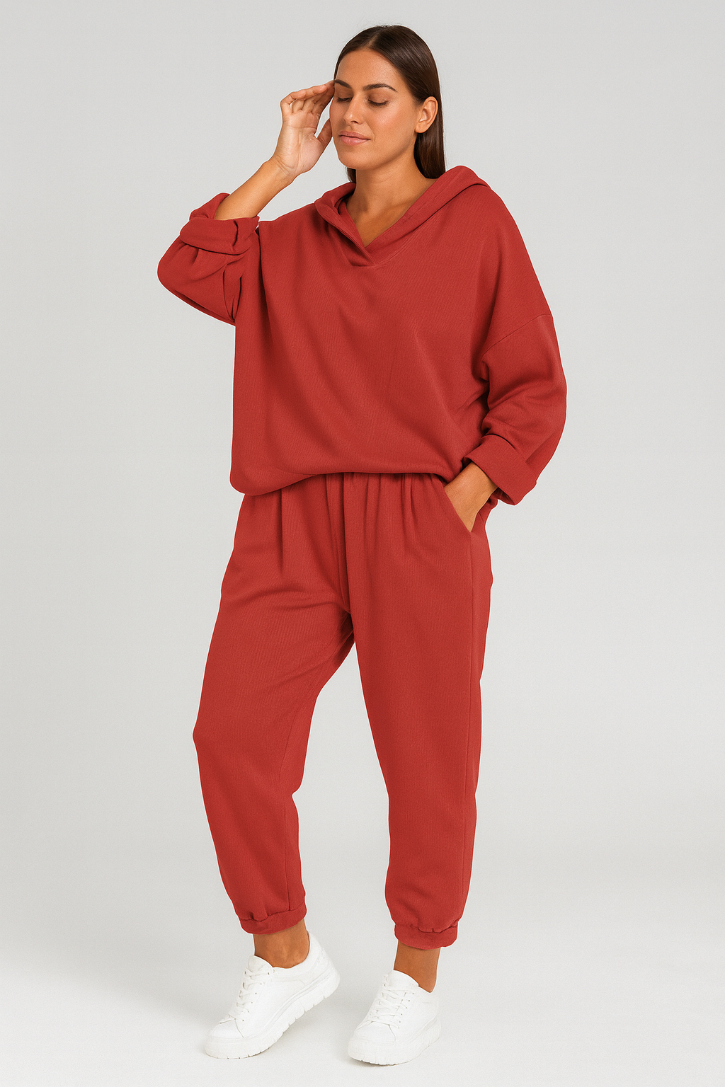 Triplechic™ Hooded Sweatshirt Two-piece Set