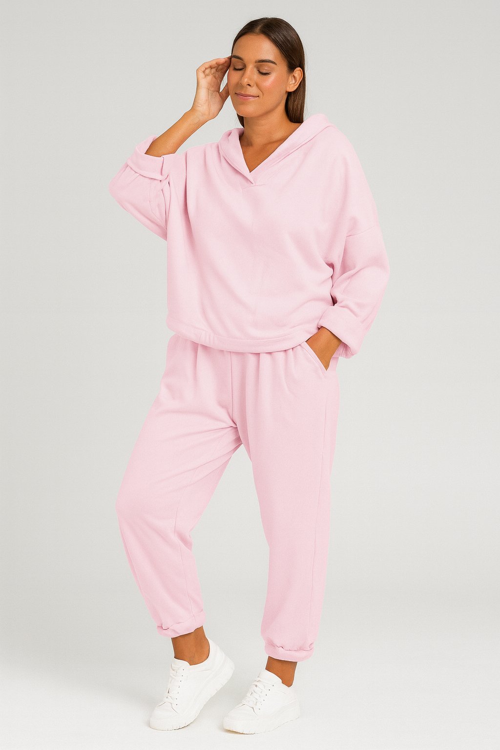 Triplechic™ Hooded Sweatshirt Two-piece Set