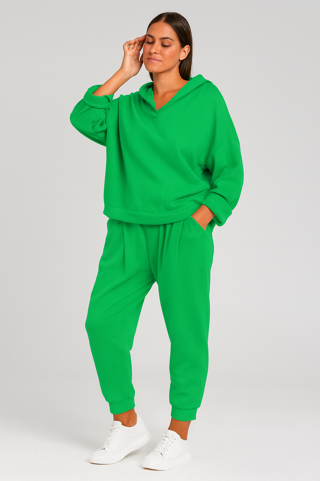 Triplechic™ Hooded Sweatshirt Two-piece Set